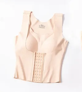 Cộng Với Kích Thước Eo Huấn Luyện Viên Shaper Nén Liền Mạch Giảm Béo Tummy Kiểm Soát Bodysuit Của Phụ Nữ Corset