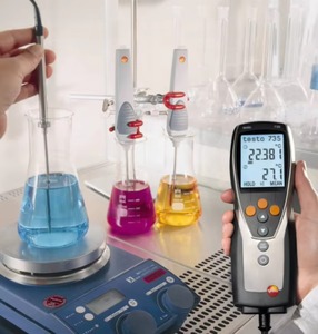 เทอร์โมมิเตอร์แบบหลายช่องสัญญาณ Testo 735-2 รุ่นใหม่ 0563 7352 สำหรับสอบเทียบเซ็นเซอร์วัดอุณหภูมิแบบคงที่, หัววัด PT100 - Product Image 6