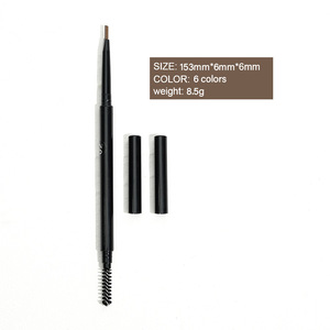 <span class=keywords><strong>Crayon</strong></span> à sourcils double embout ultra-fin avec brosse, OEM, marque privée - Product Image 6