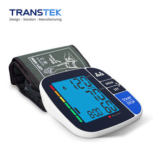 Tensiomètre numérique TRANSTEK pour usage domestique, écran extra large de 4,3 pouces, brassard réglable, tensiomètre numérique précis - Product Image 1