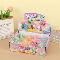 Jouet Squishy Lapin Mignon, Figurine Animale Lapin Colorée, Doux au Toucher, Jouet Sensoriel Anti-Stress, Cadeau pour Enfants et Adultes, Présentoir de Vente au Détail