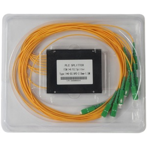 ตัวแยก<span class=keywords><strong>สาย</strong></span>ไฟเบอร์ออปติกแบบพาสซีฟ 1*8 PLC SC APC รุ่น Green Square 2.0 มม. สำหรับเครือข่ายไฟเบอร์ออปติก FTTH - Product Image 3