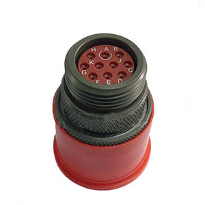 China Ofrece Conectores Circulares Militares Serie D38999 DIN 10A de Cobre de 2-12 Pines IP68 para Automoción DIWEI - Product Image 2