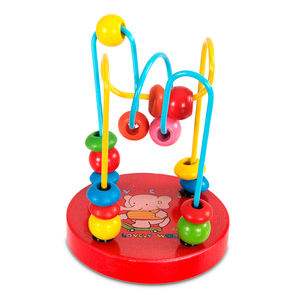 Fabricant offre spéciale coloré en bois animal cochon et chien mini perles <span class=keywords><strong>labyrinthe</strong></span> jouets personnalisés <span class=keywords><strong>pas</strong></span> <span class=keywords><strong>cher</strong></span> jouets éducatifs précoces - Product Image 3