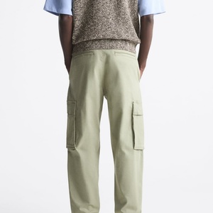 Pantalones Cargo Largos para Hombre, Personalizables con Logotipo, Bolsillos con Solapa en las Piernas, Ecológicos, Transpirables, de Alta Calidad - Product Image 6