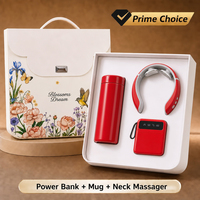 Coffret Cadeau Exécutif : Mug à Café, Masseur Cervical, Batterie Externe – Logo Personnalisé, Vente en Gros, Cadeau Client, OEM, Livraison Rapide, Assurance Commerciale