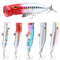 Nouvelle Leurre Souple Flottant Wave-walking Crankbait 7,3 cm/10 g, Imitation de Nageur, Appât Dur pour Pêche en Mer et en Eau Douce, Lancer Longue Distance