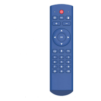 Control remoto infrarrojo universal Control remoto de plástico para decodificadores de TV