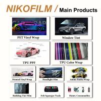 Vinilo Decorativo NIKO Graffiti de Lujo para Autos Deportivos, Diseño Personalizado para Carrocería Completa, Gráficos Degradados con Letras