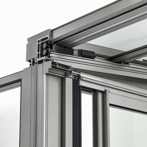 Véranda en aluminium, porche fermé, serre, extension de patio de jardin, maison en verre lumineuse, écologique, imperméable, nature - Product Image 2