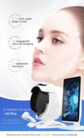 Analyseur de peau AI A6 Plus, imagerie HD 36MP, scanner facial 8 spectres avec sonde microscopique pour le visage et le cuir chevelu