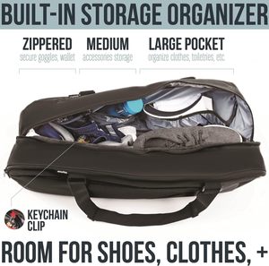 Custom Tennis Racket Bag for <b>Women</b> and Men Holds Tennis Racquetball Racket Pickleball Paddles and Other Equipment Gear - Product Image 2