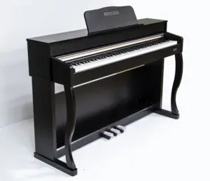 Amostra grátis de instrumento musical, teclado de piano digital com 88 teclas, piano elétrico