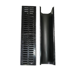 1000x221x250 SMC Tranchée Drain FRP Drainage Canal Fossé Béton Drainage Canal Extérieur Drain Couverture Drainage Canal - Product Image 3