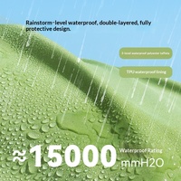 Imperméable toutes saisons en polyester pour grands chiens, style décontracté, conception intégrale avec ouverture pour la queue