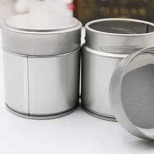 الجملة الصغيرة عادي اللون الفضي الغذاء الصف محكم شاي معالج القصدير