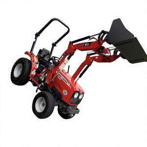 Tracteur utilitaire Massey Ferguson 1525 d'occasion, 25 CV, 4 roues motrices, boîte de vitesses, rouge, avec fonctionnalités multifonctions pour utilisation agricole - Product Image 1