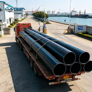Tuyau d'irrigation agricole flexible haute pression <span class=keywords><strong>DPE</strong></span> 63-110 mm PN8 en polyéthylène 100 m pour système de transport d'eau sur site - Product Image 6