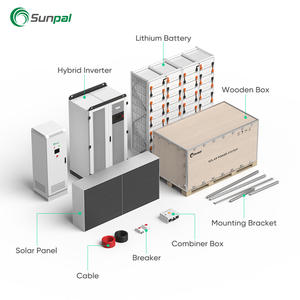 Megarevo EU ibrido Inverter solari pc 50Kw 250Kw 3 fase 400V sistema di conversione di potenza di accumulo di energia industriale - Product Image 3