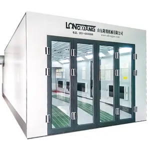 Cabina de pintura de coche LX3 CE, cabina de pintura de 7m de largo y 4m de ancho, cabina de pulverización de calefacción eléctrica automática