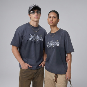 Camiseta Personalizada con Lavado Ácido Progresivo, Diseño Original (ODM), Camiseta de Alta Calidad al por Mayor en 2026 - Product Image 1