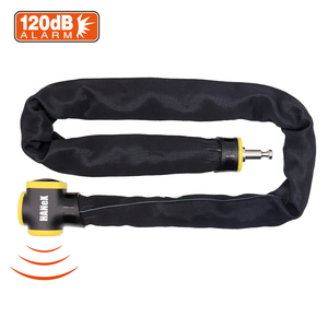 Serrure d'alarme en <span class=keywords><strong>kryptonite</strong></span> attirante pour vélo, dispositif de verrouillage électronique de bicyclette en acier allié, pour chaîne de moto - Product Image 2