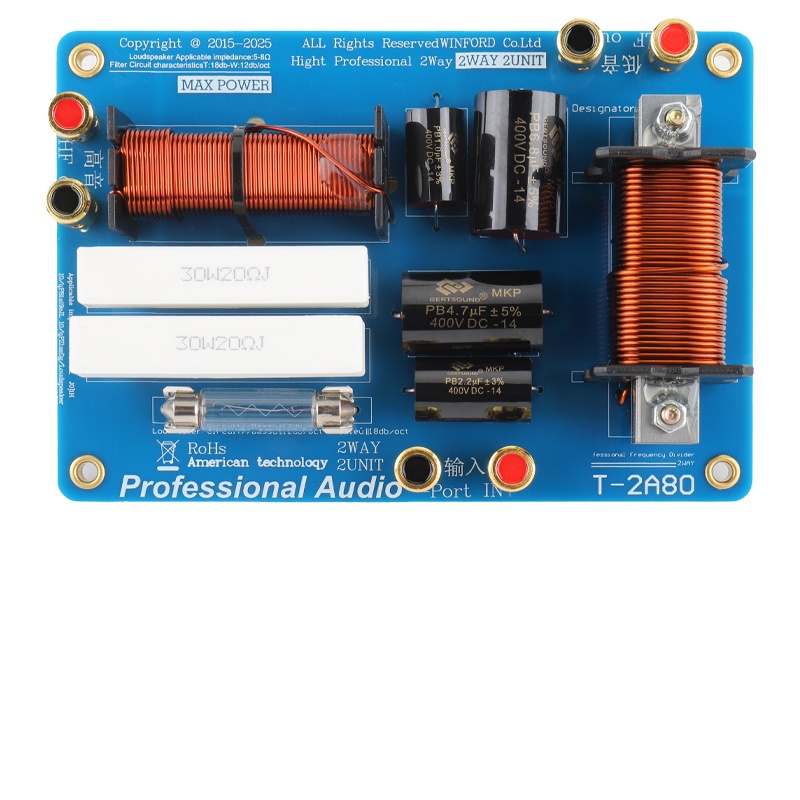 2 Way Crossover Networks - High Quality Audio Solutions