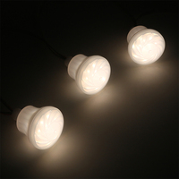 SHIJI Lumière LED à pixels adressable 60 mm, étanche pour extérieur, 18 LED, cabochon, UCS1903, DC24V, pour parc d'attractions