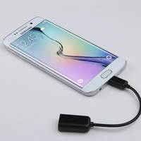 Adaptateur Micro USB mâle vers femelle, OTG, convertisseur