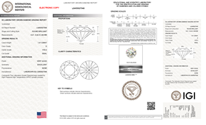 VVS2เพชรพลอยแบบหลวมได้รับการรับรองจาก IGI เพชรระดับ1.01 D จากอินเดีย - Product Image 2