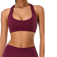 Vêtements de sport personnalisés OEM d'usine, ensemble de yoga et shorts taille haute pour femmes, color block, pour la gym et le fitness
