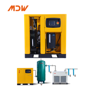 Kompresor udara elektrik 7.5kw 10HP, kompresor angin tanpa minyak untuk Industri Mesin Industri - Product Image 3