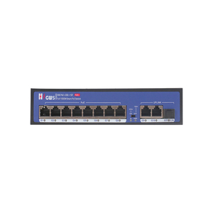 Commutateur PoE Gigabit commercial à 8 ports (IEEE 802.3at) |   2x 10/100/1000 Uplinks (1x SFP) avec Watchdog - Product Image 2