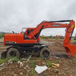 รถขุดล้อยาง Doosan DX150W/DH150W มือสอง ขนาด 15 ตัน ยางยาง ได้รับการรับรองมาตรฐาน CE รุ่นปี 2023 เครื่องยนต์จากเกาหลี - Product Image 2