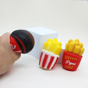 Hot Selling TPR Simulated Food French Fries Squishy Stick Stretchy Decompression Sensory <b>Squeeze</b> Toy for Kids and Adults - Product Image 4