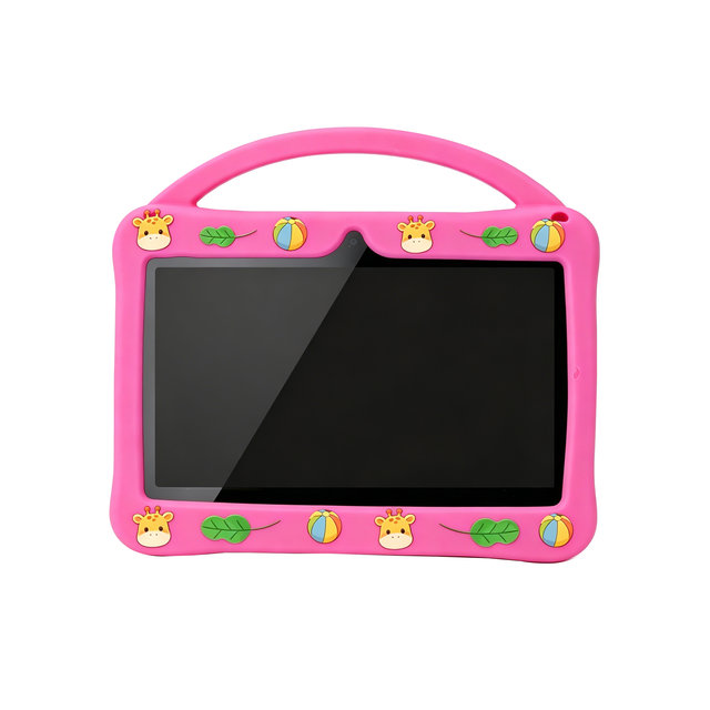 Veidoo OEM Customized 7 Inch Anti-fall Shockproof Waterproof Silica Gel High Quality Tablet Stand Case Blue Green Kids Case