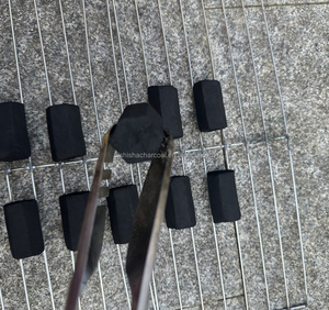 ถ่านชิชาหกเหลี่ยมจากกะลามะพร้าวธรรมชาติเผานานเถ้าต่ำไร้ควันไม่มีกลิ่นเป็นมิตรกับสิ่งแวดล้อมขายส่ง - Product Image 5