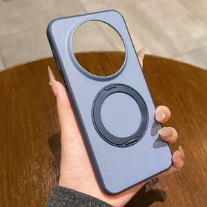 Étui avec support magnétique rotatif à 360 degrés pour Huawei Mate 80/80 Pro Max, bord doux mat, antichoc, design professionnel, TPU+PC - Product Image 4