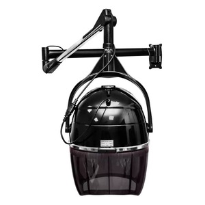 Juego de Muebles de Salón Ergonómicos de Cuero Rosa Moderno y Glamuroso, Silla de Estilismo con Espejo LED Dorado de Lujo, Cama para Lavado de Cabello con Reposapiés Ajustable - Product Image 4