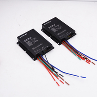 Contrôleur de charge solaire MPPT 12V 10A avec télécommande pour lampadaire solaire, système de pilotage LCD, IP67, 130W max PV