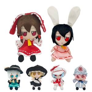 Lindo Anime <span class=keywords><strong>Touhou</strong></span> Project peluches Komeiji Koishi Hakurei Reimu Hon Meirin Hata Cosplay muñeco de peluche juguetes de peluche regalos - Product Image 1