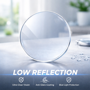 Lentes de Corrección de Visión con Protección UV, Índice de Refracción Alto 1.61, UV420, Transparentes, Optotech Relax, Diseño IOT - Product Image 4