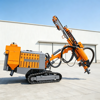 Machine de forage minière portable à moteur diesel pour puits profonds, avec moteur et boîte de vitesses, moteur 88 kW, profondeur max. 100 m