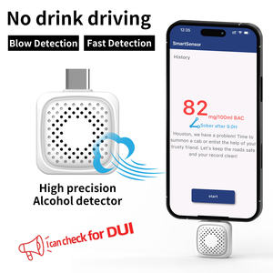 <span class=keywords><strong>D</strong></span>étecteur <span class=keywords><strong>d</strong></span>'alcool haute précision, analyseur <span class=keywords><strong>d</strong></span>'haleine électrochimique, éthylotest pour voiture, testeur <span class=keywords><strong>d</strong></span>'alcool professionnel - Product Image 3