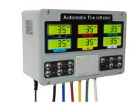 G5 E-012-6L Hochleistungs-Digitaler Automatischer Reifenfüller für 6 Reifen LCD-Display Metall Wandmontiert CE-Zertifiziert Leiser Betrieb