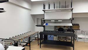 Mesas de embalaje industriales, banco de trabajo estándar para embalaje, estación de trabajo para almacén - Product Image 6