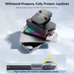 Custodia Protettiva Trasparente Rigida in PC Personalizzata OEM con 12 Slot per <span class=keywords><strong>Nintendo</strong></span> <span class=keywords><strong>Switch</strong></span> 2 OLED - Product Image 5