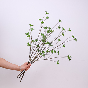 Artificial Silk Horse Drunken Leaves Dried <b>Branches</b> Forest Style Soft Home <b>Decoration</b> Floral Arrangement 78cm Indoor/Outdoor Use - Product Image 6