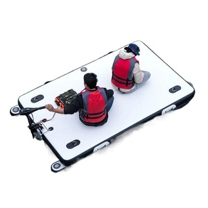 Plataforma Flotante Multifuncional Plegable y Portátil ELECVIVA, Inflable, de PVC Grueso, para Pesca y Deportes Acuáticos - Product Image 3