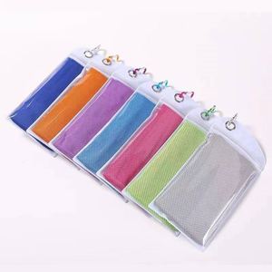 Serviette rafraîchissante pour sports de plein air, séchage rapide, respirante, fitness, gym, serviette rafraîchissante instantanée pour le cou, microfibre, effet glace - Product Image 2